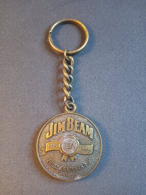 Jim Beam 200th Anniversary Commemorative Keychain